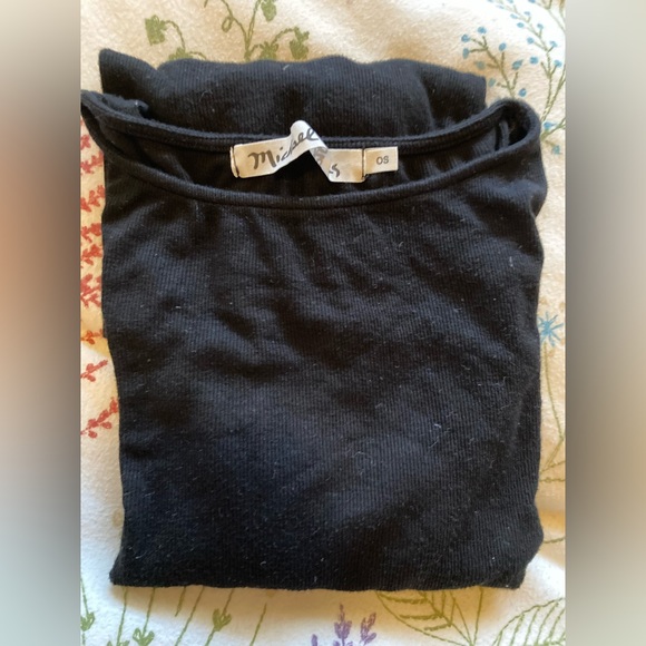 Michael Stars black Cold Shoulder top • OS • EUC - Picture 12 of 12